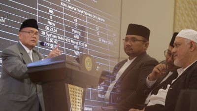 Secara Hisab, Hilal Awal Ramadhan 1444 H Dimungkinkan Berhasil Dirukyat