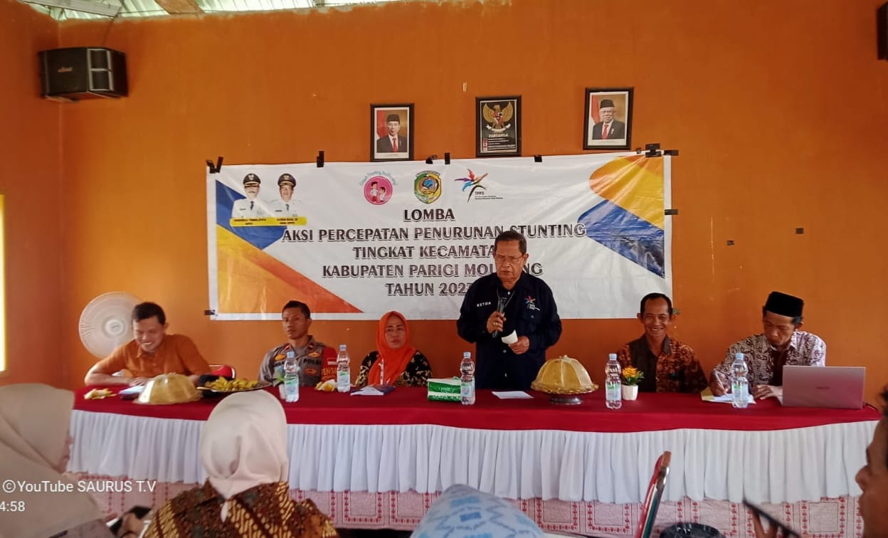 Jononunu Wakili Parigi Tengah di Lomba Aksi Stunting