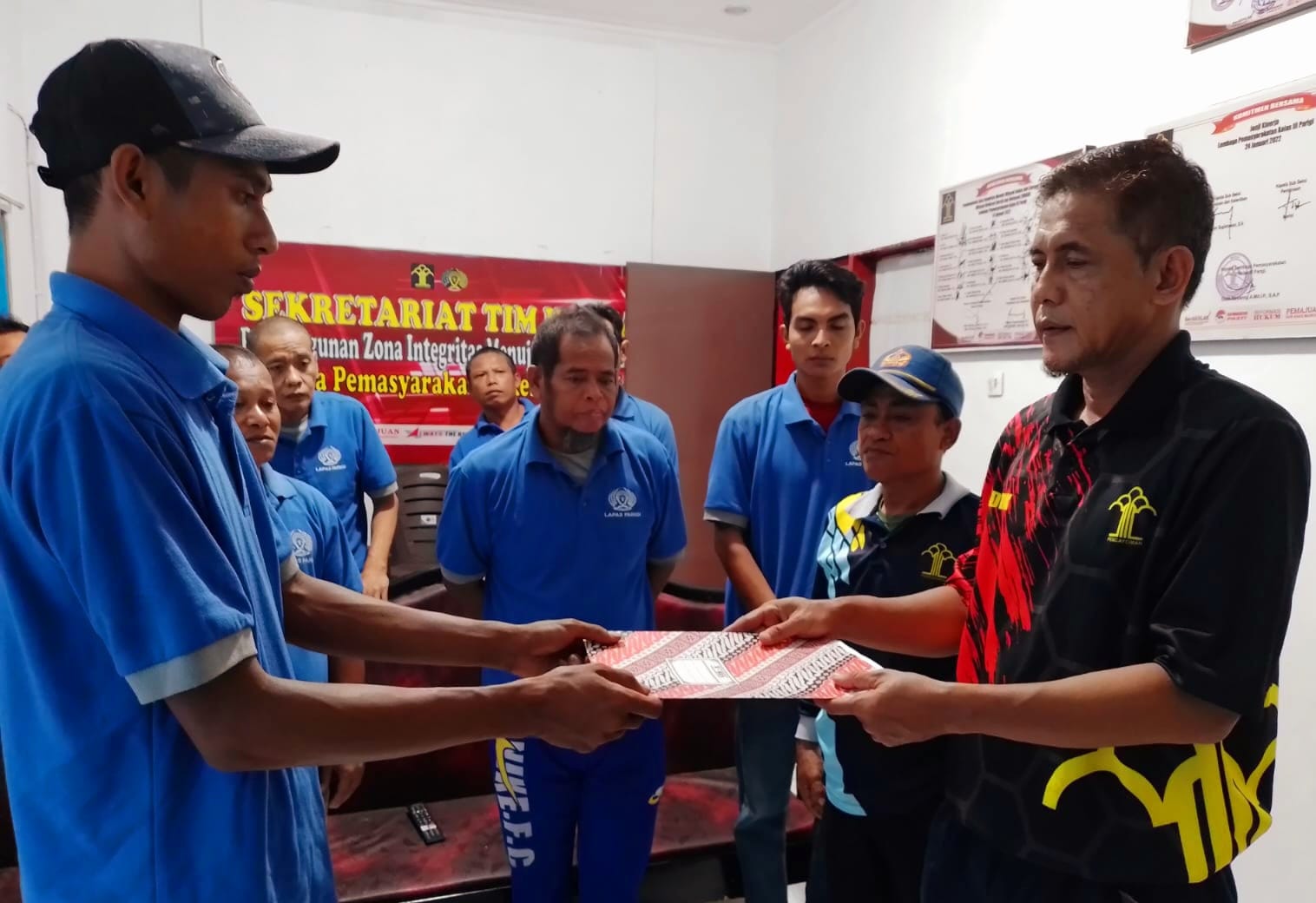8 Wabin Lapas Parigi Terima Remisi Perayaan Nyepi
