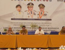 Bappeda Sulteng Gelar Muskeren, Wujudkan Visi Misi Gubernur