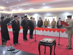 3 Pejabat Pimpinan Tinggi Pratama Pemprov Sulteng Dilantik