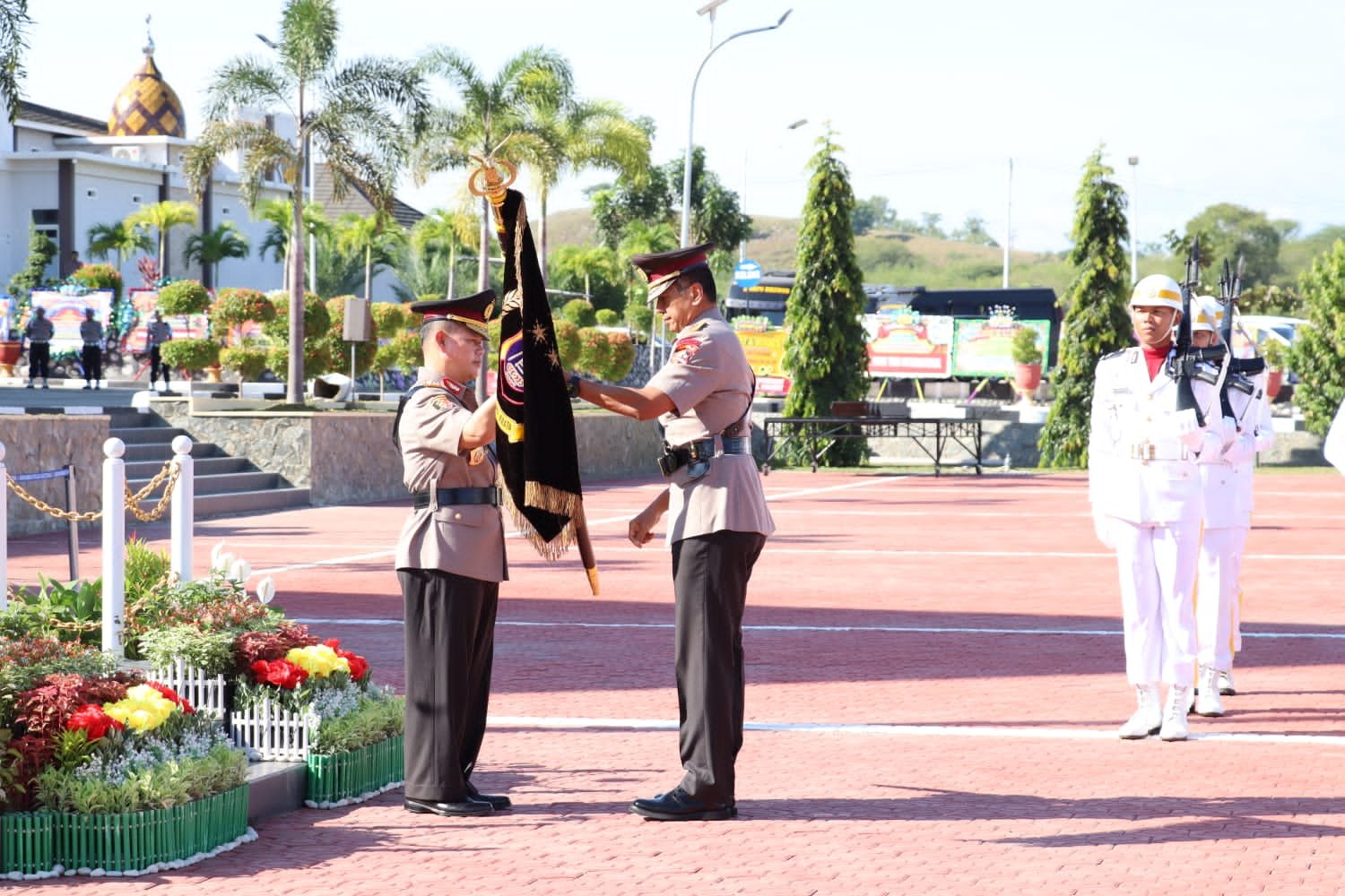 Jabat Kapolda Sulteng, Agus Nugroho Minta Dukungan PJU dan Kapolres