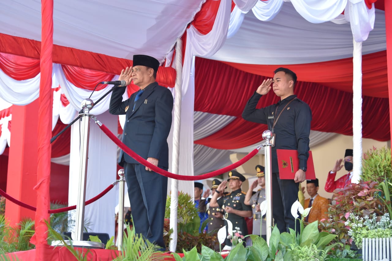 Upacara Penuh Khidmat Tandai Peringatan HUT Sulteng ke-57