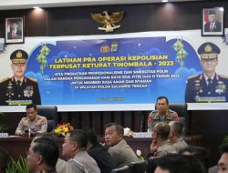Begini Target Polda Sulteng di Operasi Ketupat Tinombala 2023