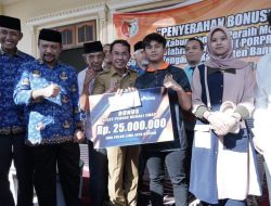 Atlet Peraih Medali di Porprov Sulteng Terima Bonus dari Pemda Sigi