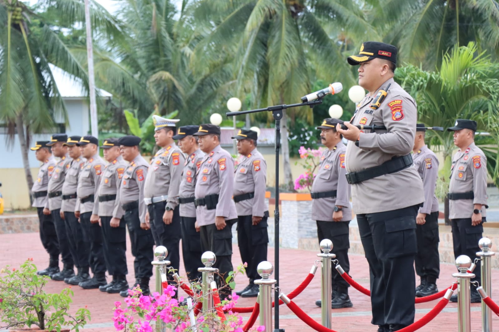 Polres Banggai Siagakan 74 Personil Amankan Aksi May Day di Kota Luwuk