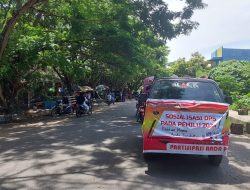 Sosialisasikan DPS, PPK Parigi Imbau Warga Belum Terdaftar Segera Melapor