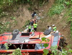 Mobil Bus Jatuh ke Jurang Kebun Kopi, Polisi Akan Periksa Supir dan Saksi