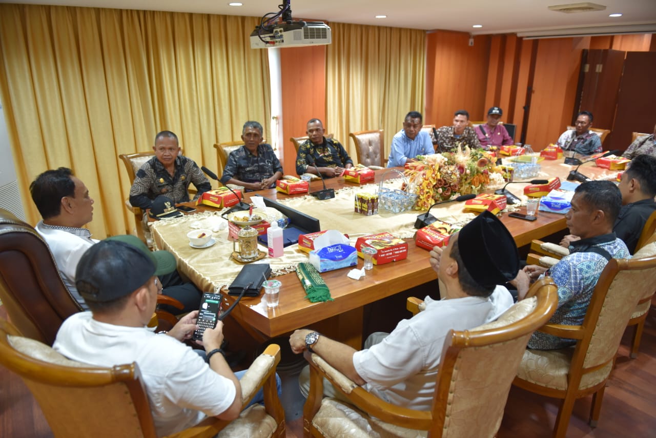 Wagub Sulteng Terima Kunjungan Belasan Kades se-Kecamatan Pagimana