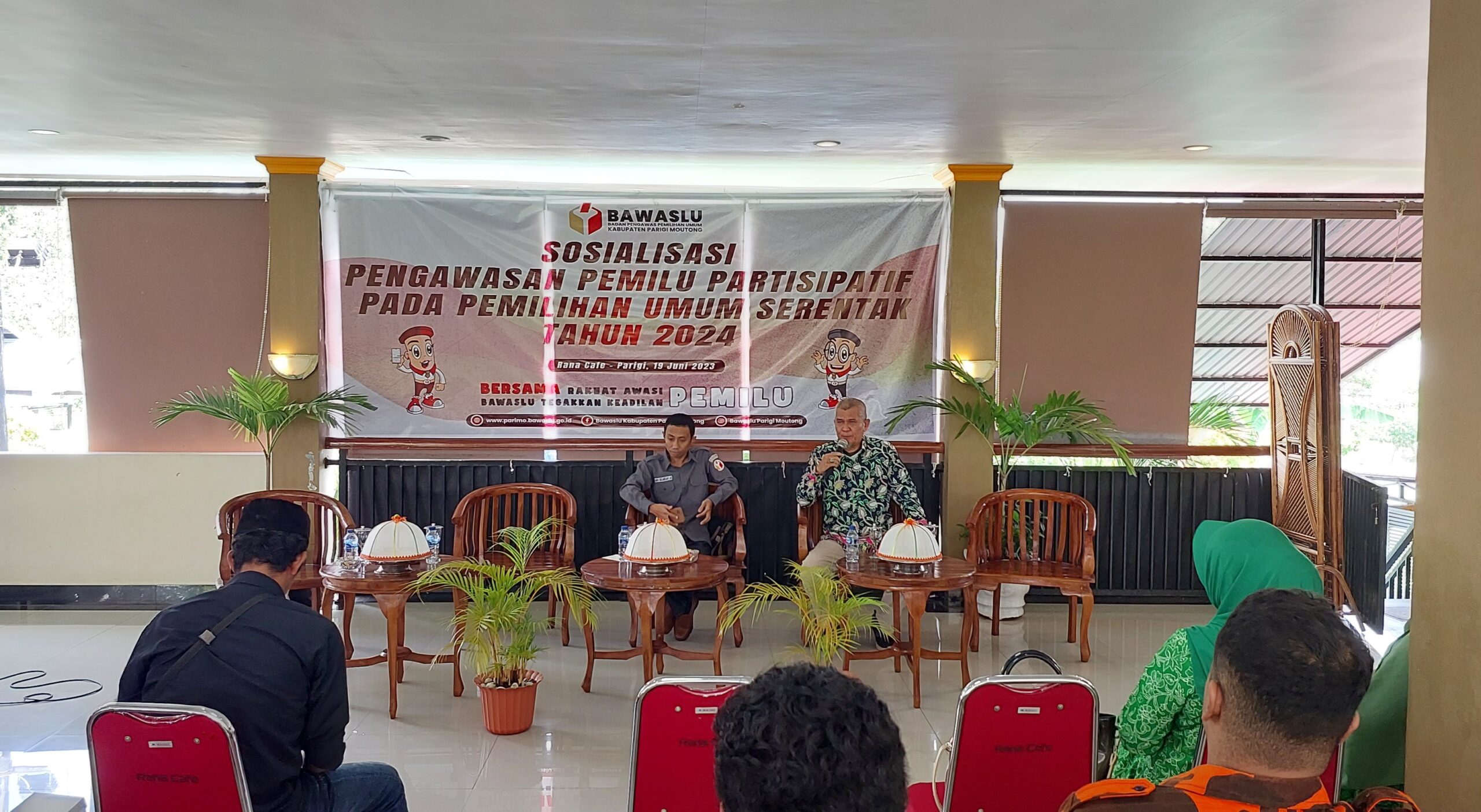 Bawaslu Gelar Sosialisasi Pengawasan Pemilu Partisipatif