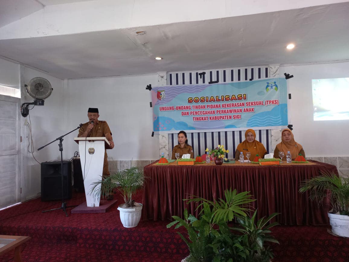 Pemda Sigi Sosialisasikan UU TPKS dan Pencegahan Perkawinan Anak