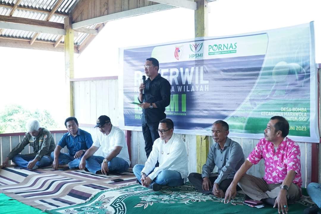 Bupati Irwan Resmikam Rapat Kerja HPSMI Sulteng di Sigi