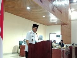 Begini Jawaban Bupati Parimo Atas Pandangan Fraksi Terhadap LKPj APBD 2022