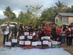 PMI Parimo Berikan Layanan Trauma Healing ke Anak Korban Banjir