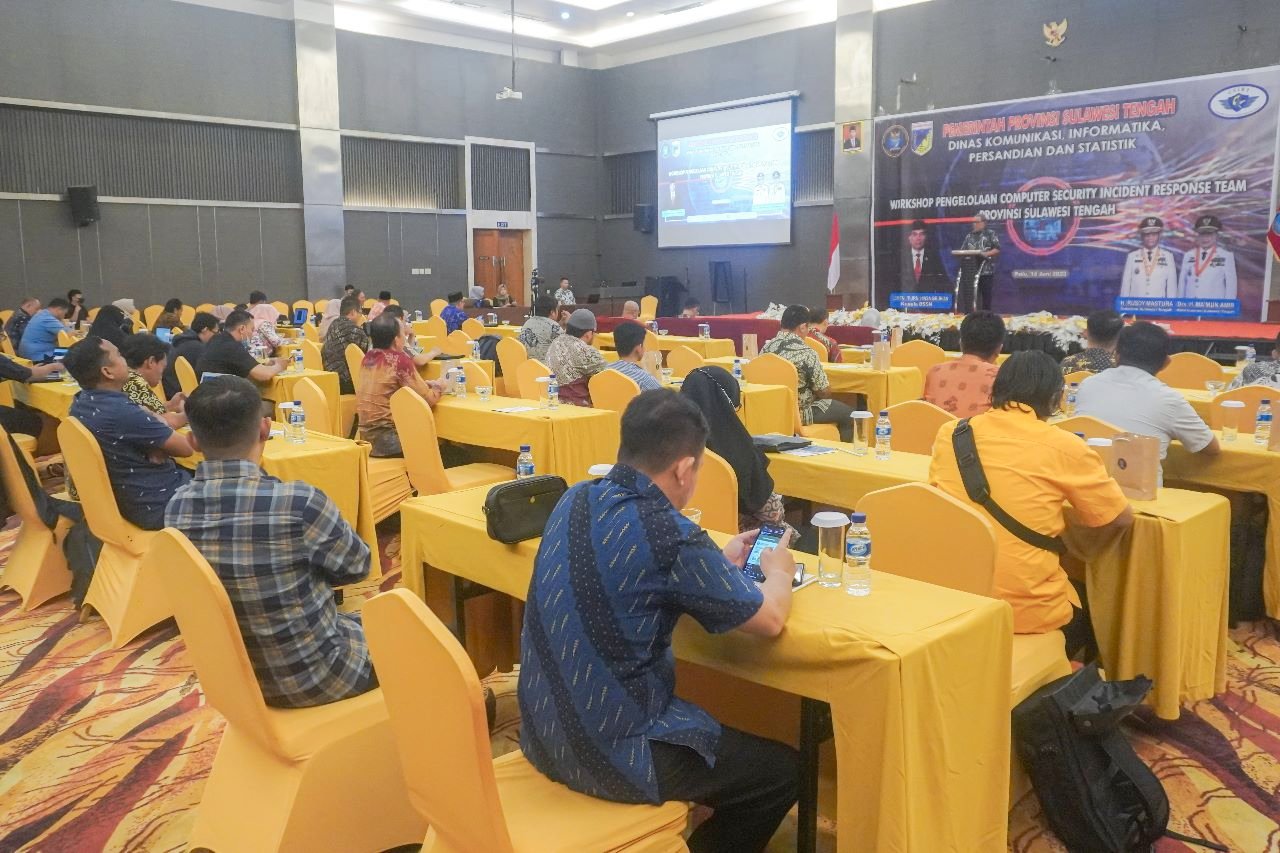 DKIPS Sulteng Gelar Workshop Pengelolaan CSIRT