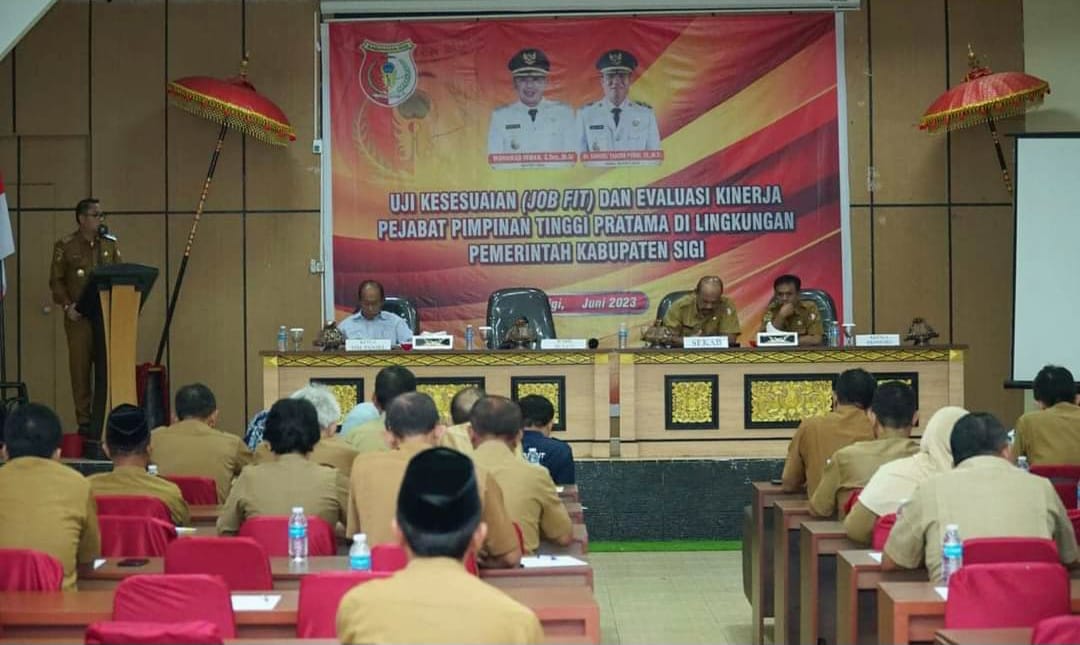 Pemda Sigi Gelar Uji Kompetensi Pejabat Pimpinan Tinggi Pratama