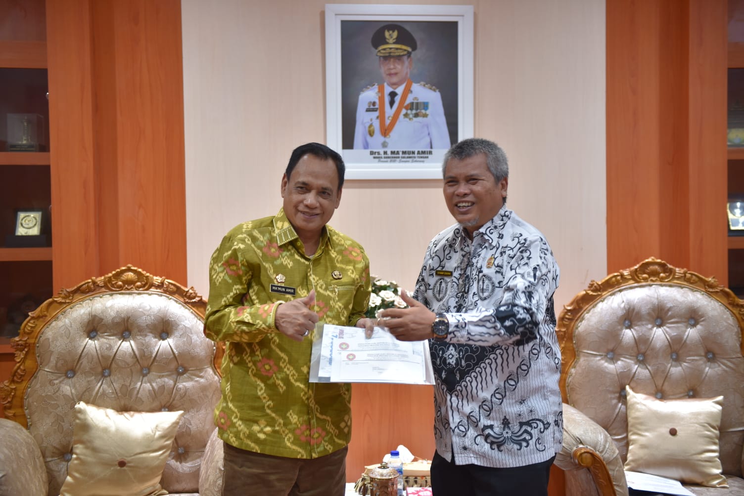 Temui Wagub Sulteng, PGRI Sampaikan Agenda Konfrensi Kerja Provinsi