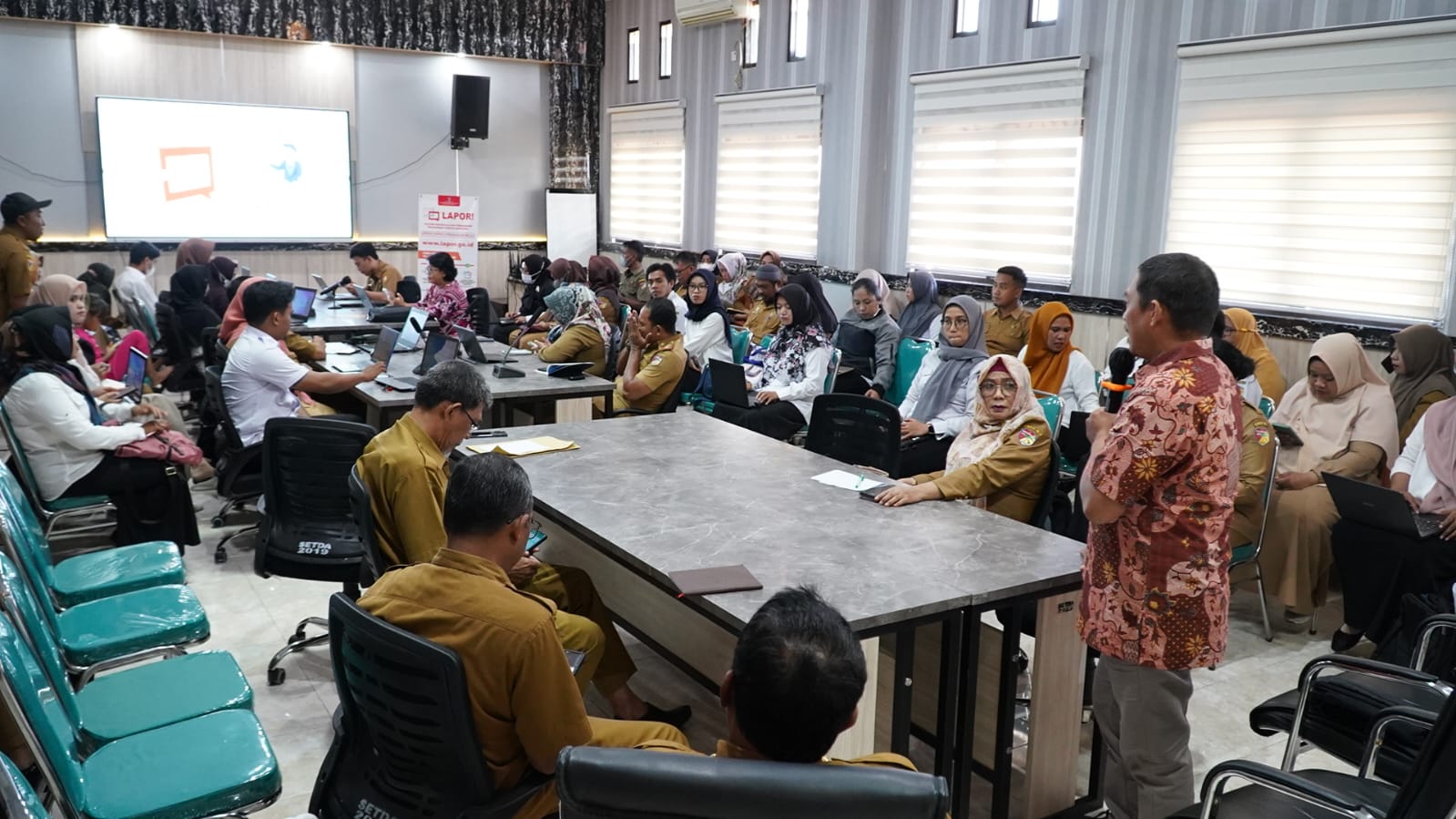 Tingkatkan Aduan Masyarakat, Pemda Touna Gelar Bimtek SP4N LAPOR