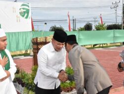 Polda Sulteng Laksanakan Sholat Idul Adha, Kurbankan 143 Sapi dan 36 Kambing