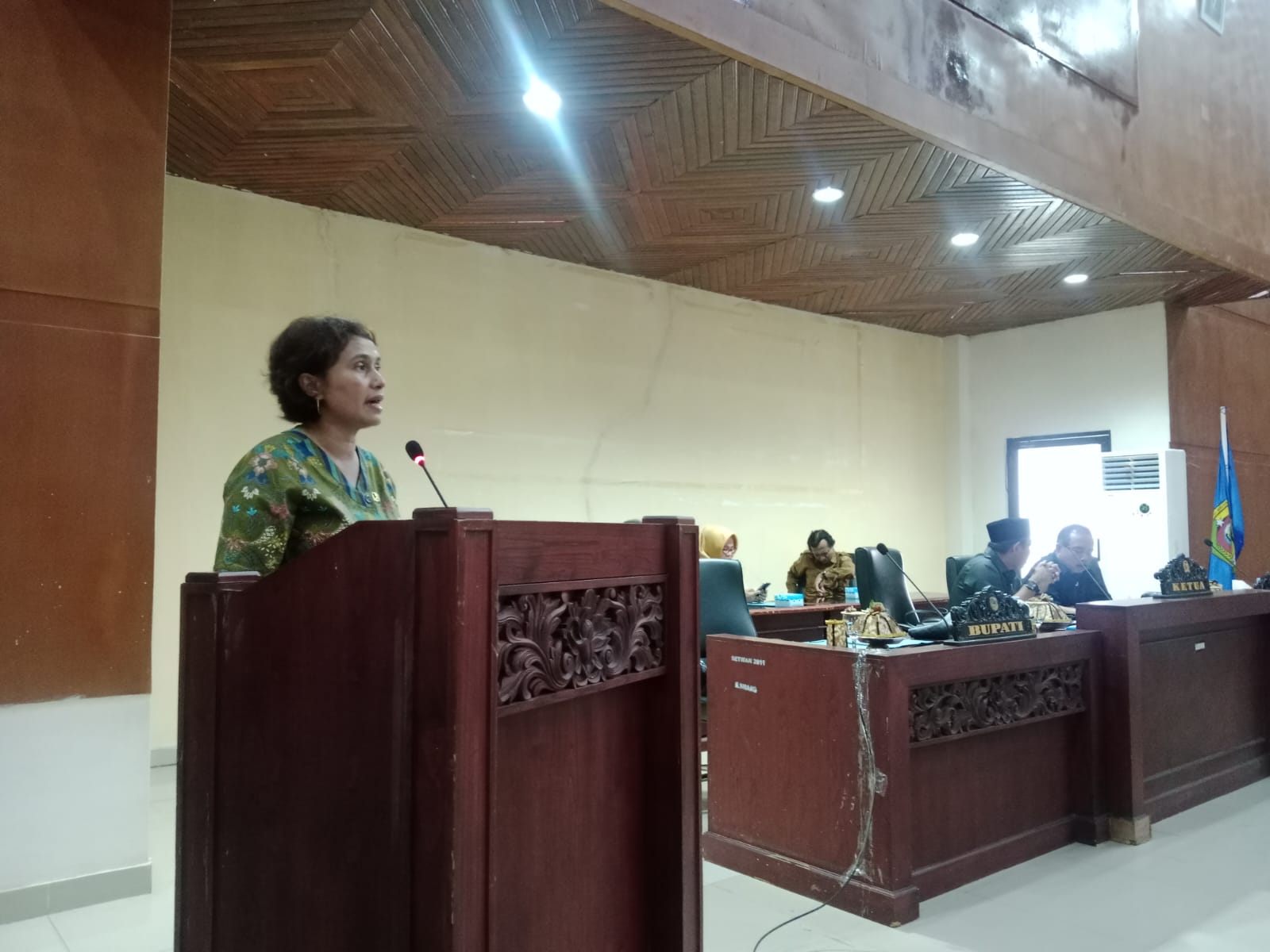 Bupati Parimo Jawab Pandangan Fraksi Atas KUA-PPAS APBD 2024