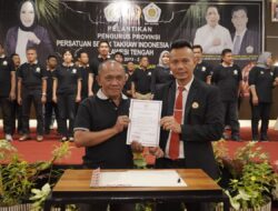 Pengurus PSTI Sulteng Periode 2023-2027 Dilantik