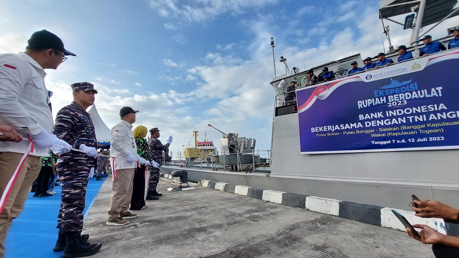 Ekspedisi Rupiah Berdaulat, BI Bawa Rp4 Miliar ke Lima Pulau di Sulteng