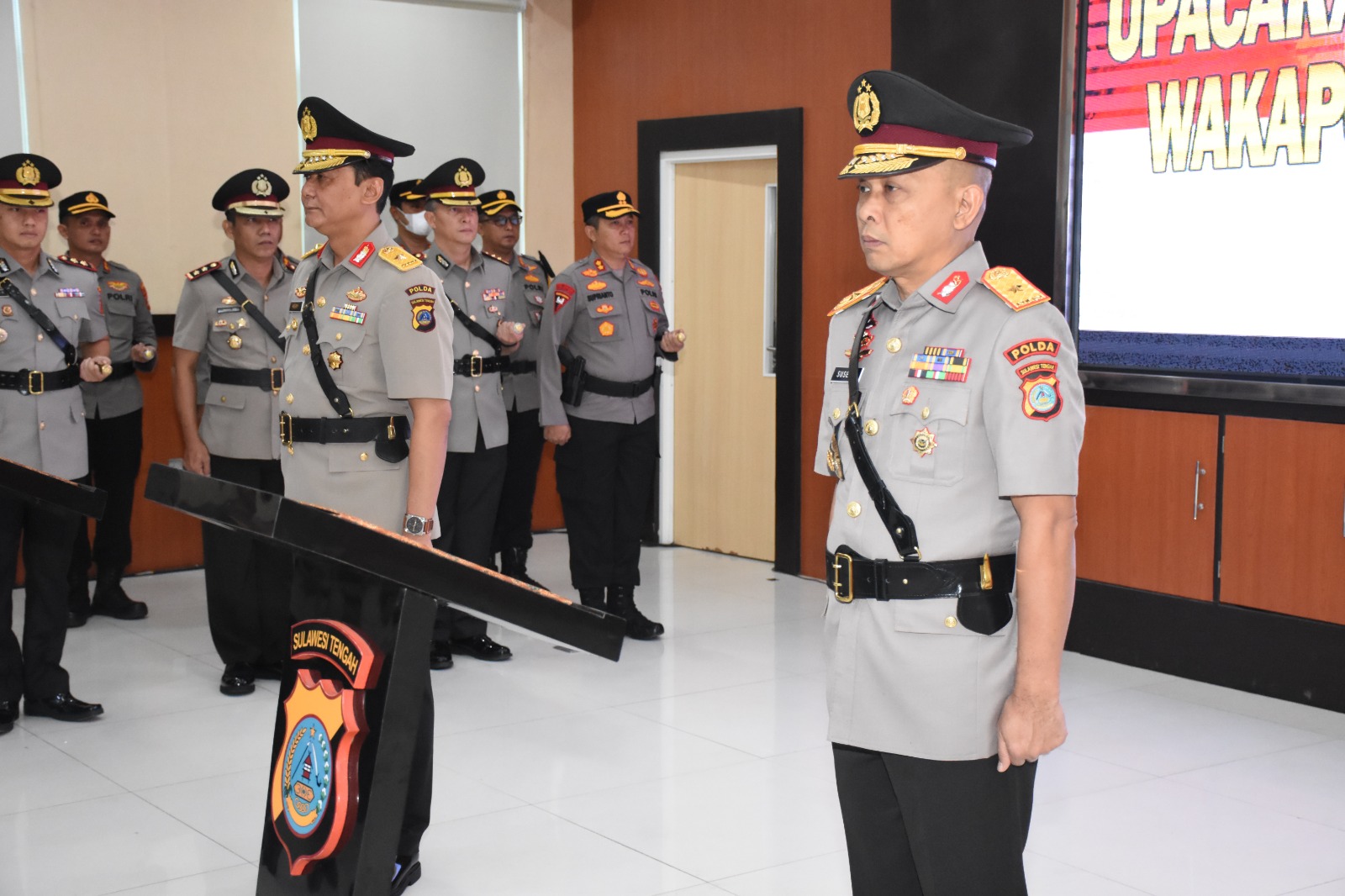 Brigjen Soeseno Noerhandoko Resmi Jabat Wakapolda Sulteng