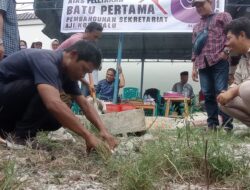 Perkuat Peran Jurnalis, AJI Palu Mulai Pembangunan Sekretariat