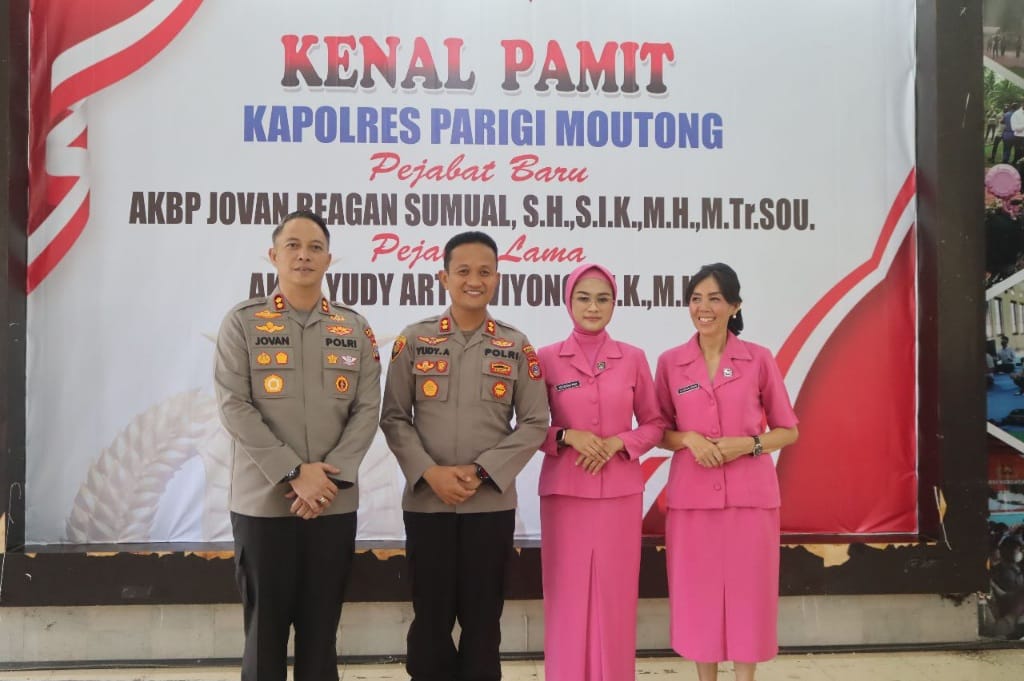 Kenal Pamit Kapolres Parimo, Wabup Badrun Sebut Polri Sudah Bekerja Profesional