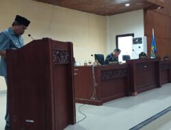 Jawab Pandangan Fraksi, Wabup Parimo Terima Kritik dan Saran