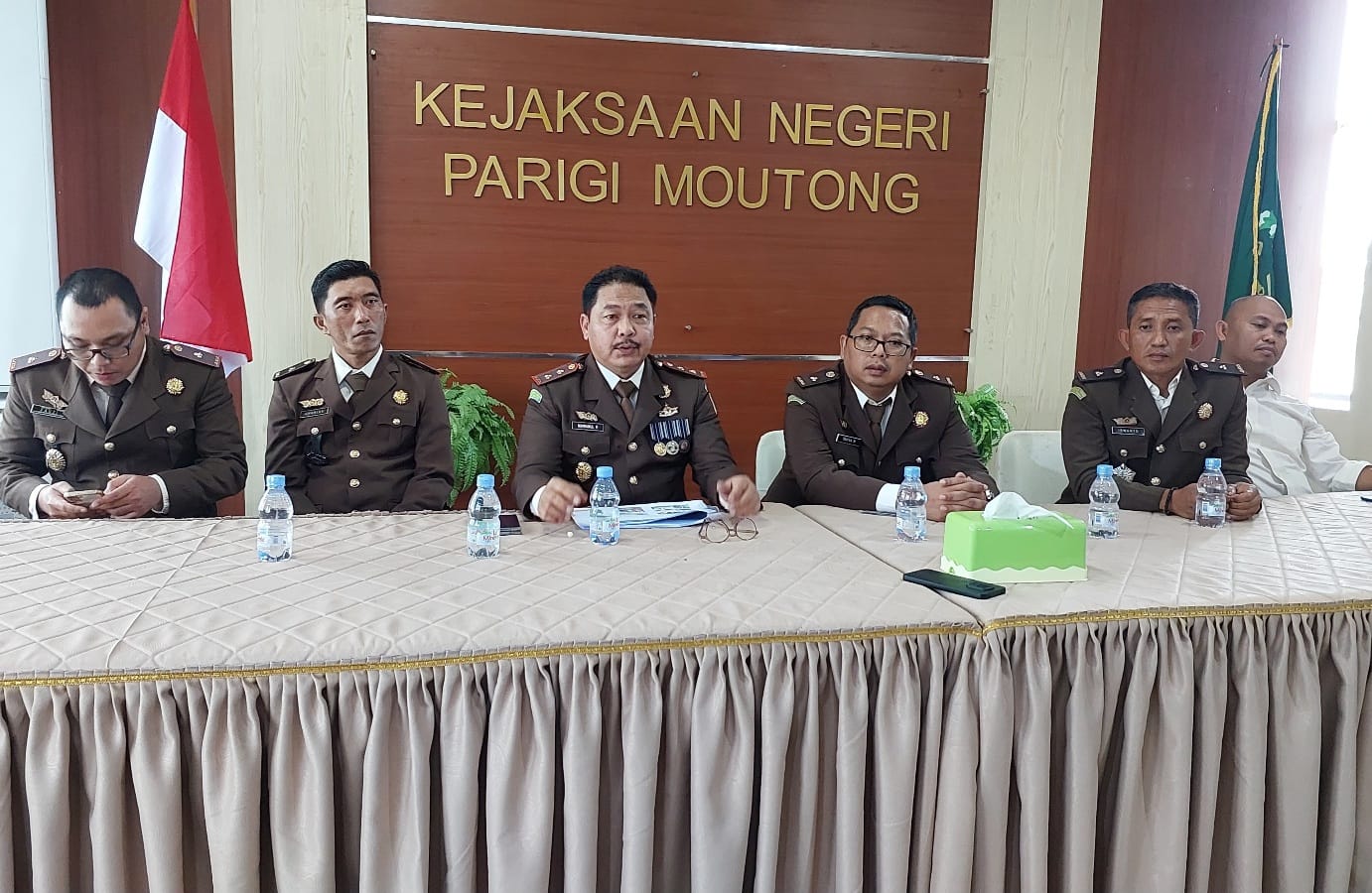 Kejari Parimo Paparkan Capaian Kinerjanya Sepanjang 2023