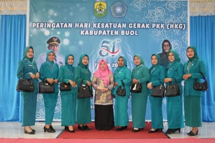 Peringati HKG, Ketua TP-PKK Buol Ajak Masyarakat Berantas Stunting