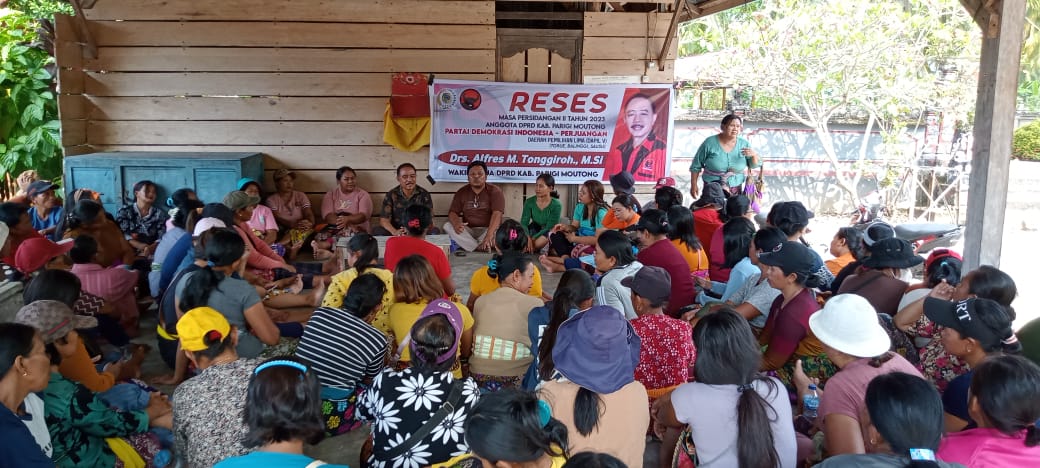 Alfres Tonggiroh Jaring Aspirasi Masyarakat Lewat Reses