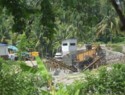 Aktivitas Perusahaan Batu Pecah di Sungai Lemusa Kembali Dikeluhkan