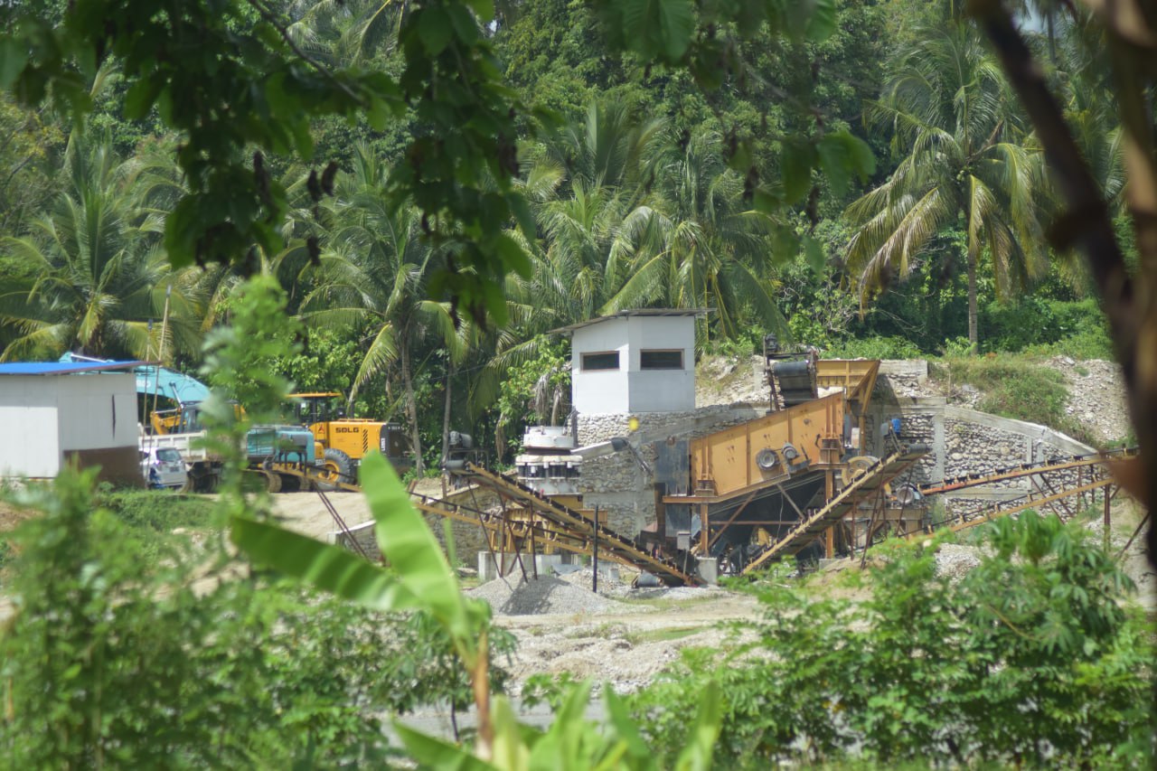 Aktivitas Perusahaan Batu Pecah di Sungai Lemusa Kembali Dikeluhkan