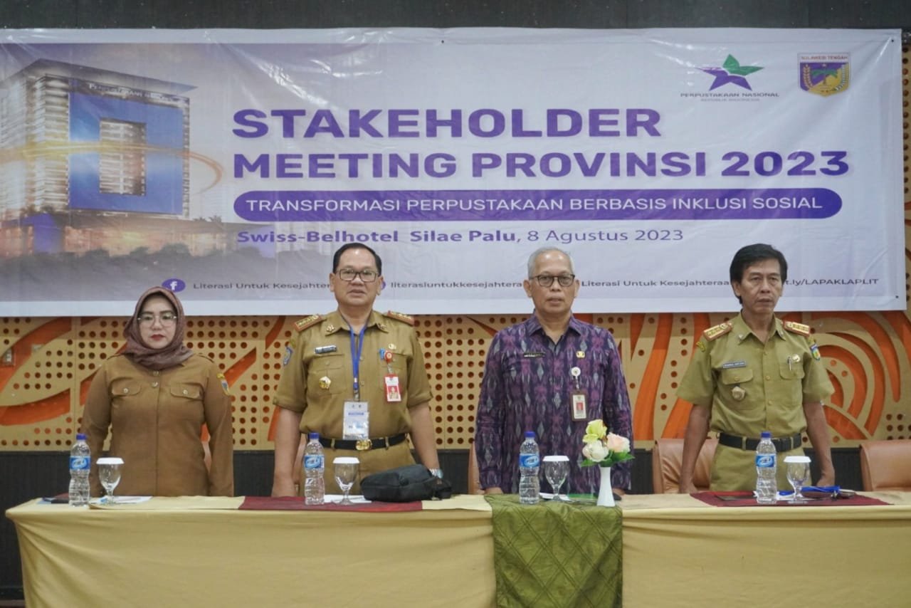 Suskeskan TP-BIS, Perpusnas Gelar Stakeholder Meeting Provinsi 2023