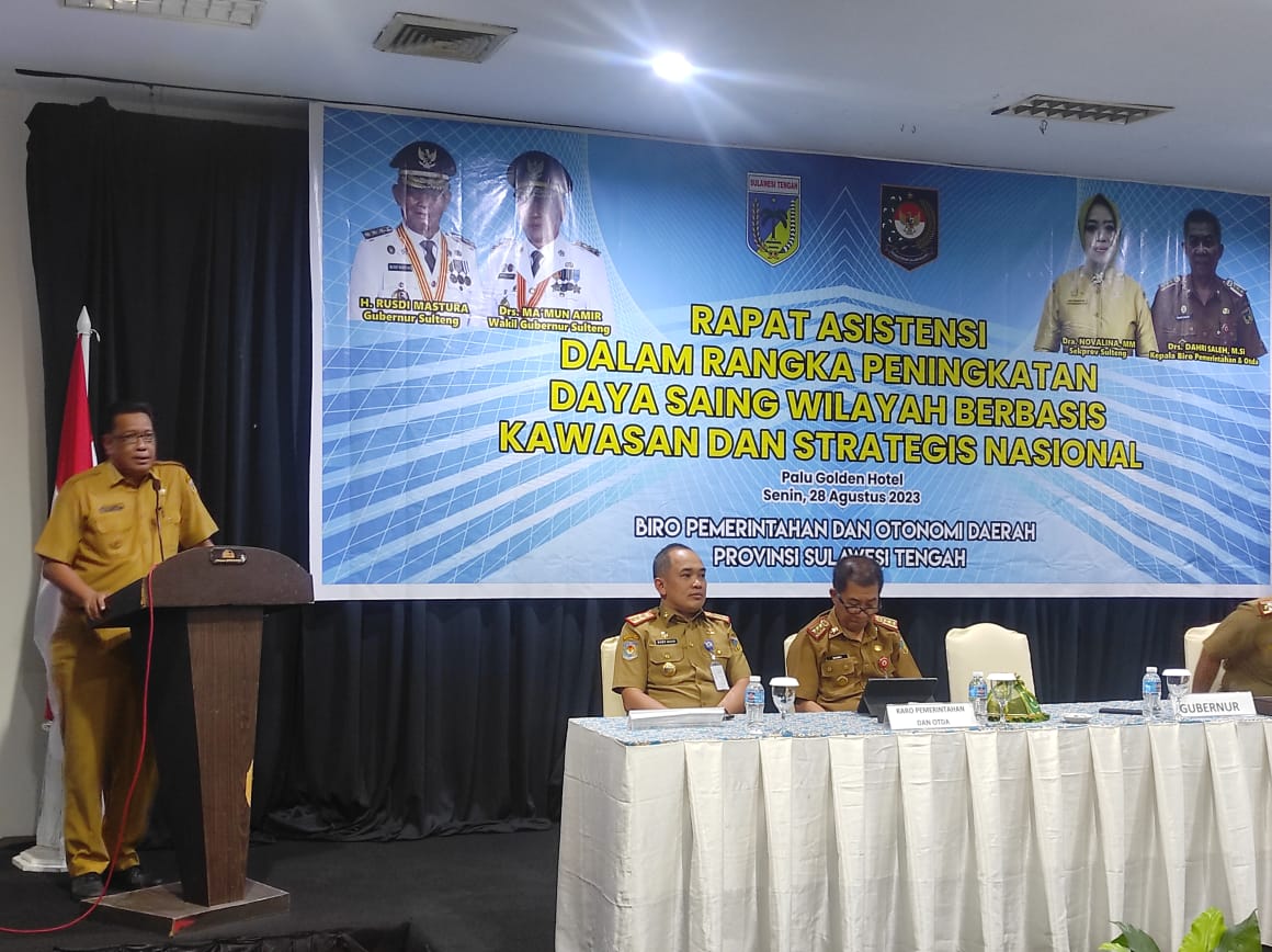 Asisten Fahrudin Sebut Sulteng Berpeluang Maju dan Sejahtera