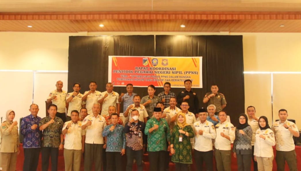 Optimalkan Penegakan Hukum, Satpol PP Sulteng Gelar Rakor PPNS