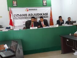 Bawaslu Parimo Gelar Sidang Ajudikasi Perdana Sengketa DCS
