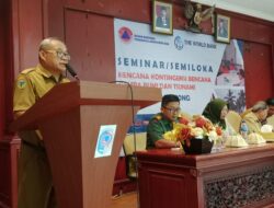 BNPB Gelar Semiloka Rencana Kontigensi Gempa dan Tsunami di Parimo