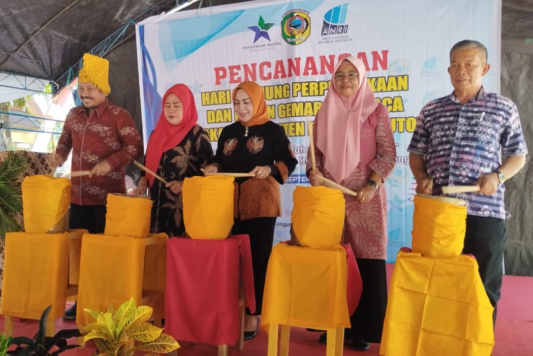 Pemda Parimo Gelar Kunjung Perpustakaan dan Bulan Gemar Membaca