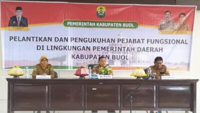Bupati Buol Lantik 131 ASN dalam Jabatan Fungsional