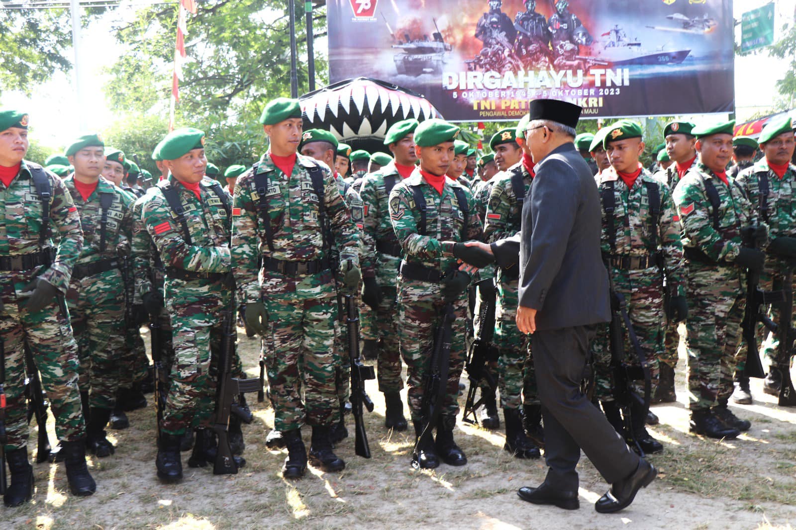 HUT ke-78 TNI, Wabup Banggai Apresiasi Sinergitas Kodim 1308/LB