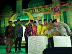 Sekda Naim Buka MTQ ke VIII Tingkat Kabupaten Sigi