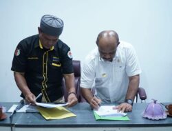 Sekda Sigi Teken PKS Tata Kelola Izin Usaha Pertambangan Mineral