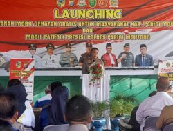 Polres Parimo Launching Layanan Mobil Jenazah Gratis