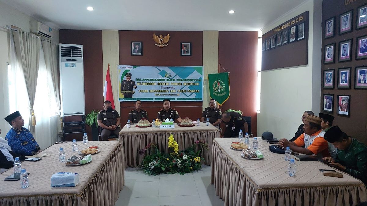 Kejari Parimo Gelar Silaturhami dengan Tokoh Masyarakat dan Pemuda
