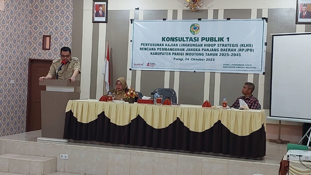Pj Bupati Parimo: Penyusunan KLHS Harus Pertimbangkan Dampak Lingkungan