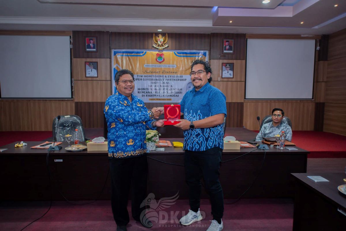 Kunjungi Banggai, Bappenas Lakukan Monev Implementasi RAD OGP Local