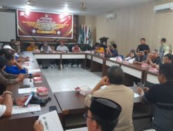 KPU Parimo Gelar Rapat Konsolidasi Bersama Parpol Peserta Pemilu